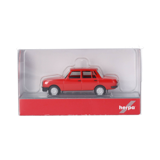 Herpa 420396-003 , Wartburg 353'84, czerwony , Skala 1:87